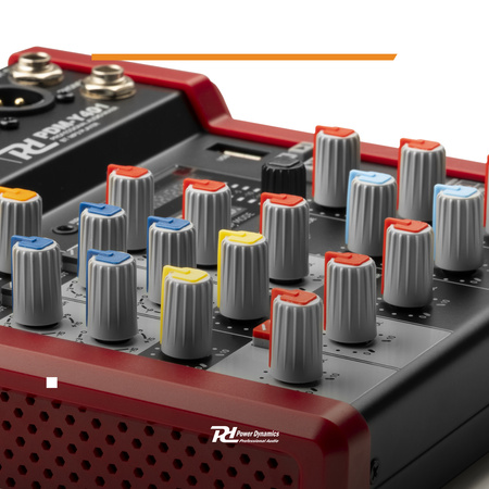 Mikser 4- kanałowy PDM-Y401 Power Dynamics