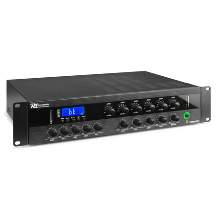 Wzmacniacz miksujący PA PDW360 MP3 BT 360W/100V 6 stref Power Dynamics