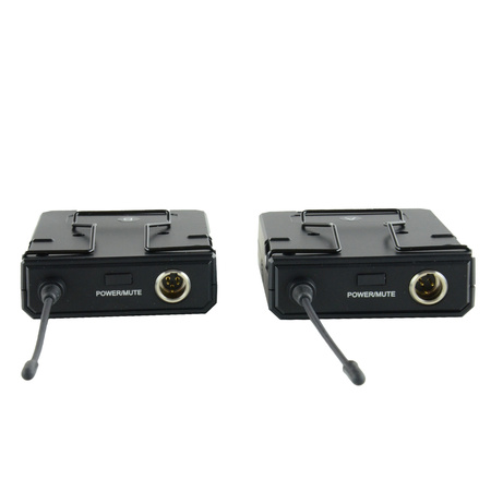 Zestaw mikrofonów bezprzewodowych UHF  2x nagłowny+ 2x krawatowy 2x bodypack+ stacja Audioport SU-740HH