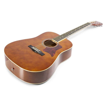 Zestaw Max Solojam Western Gitara akustyczna+ akcesoria Ciemny naturalny