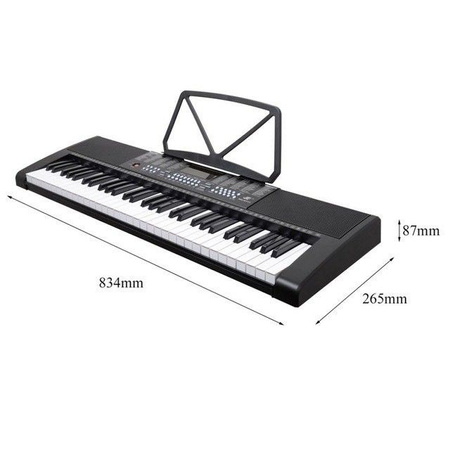 Keyboard KB4 MAX 61 klawiszy mikrofon
