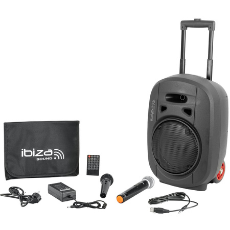 Kolumna mobilna Ibiza PORT8UHF-MKII-TWS