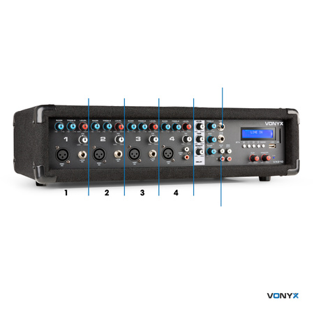 Zestaw nagłośnieniowy Pa 800W VX210 Vonyx