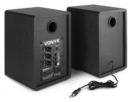 Vonyx SMN40W aktywne monitory studyjne głośniki 100W - białe
